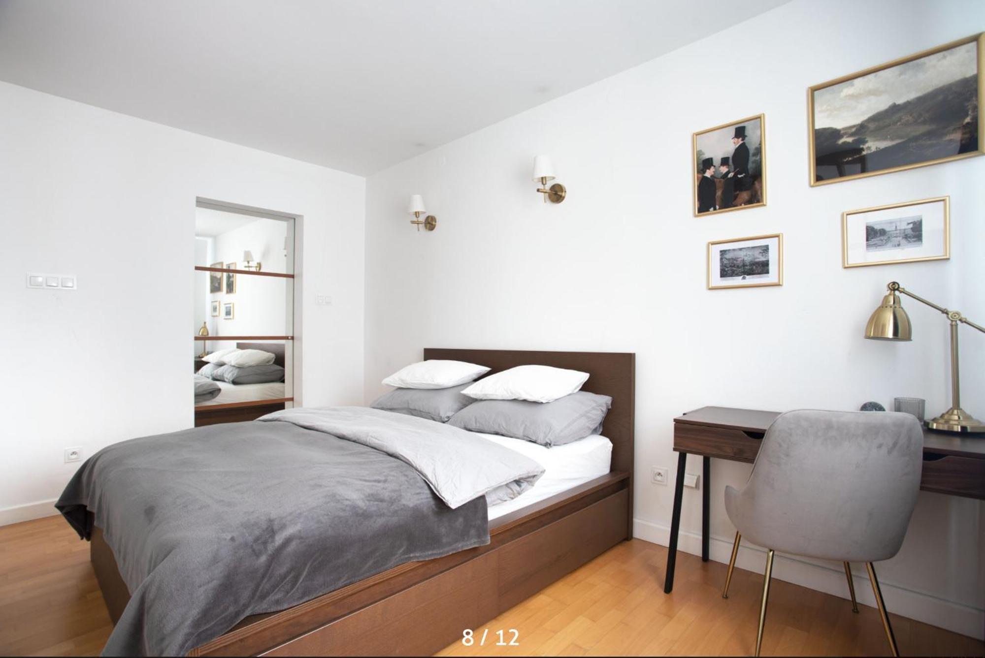 바르샤바 Spacious Quiet Apt Close To The Belvedere Palace 아파트 외부 사진